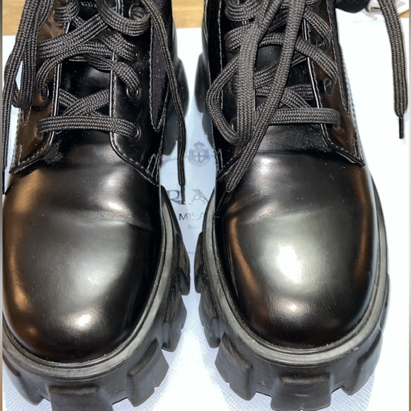 Prada Monolith and Re-Nylon Boot with pouch - Picture 7 of 9